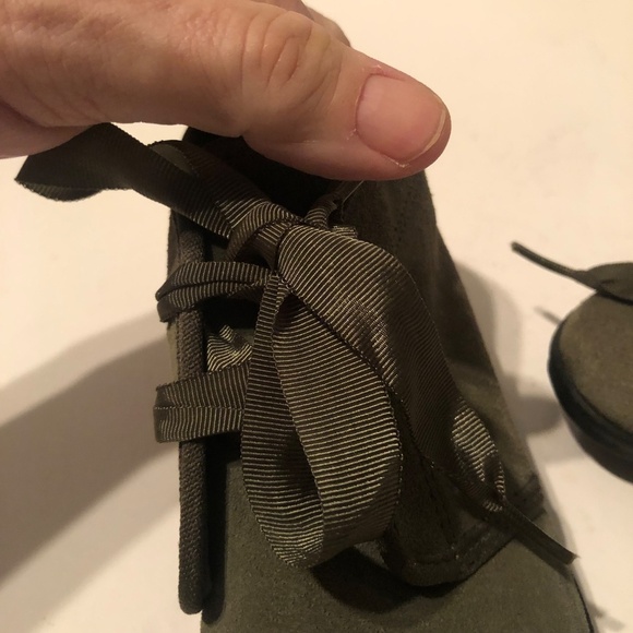 Vintage Keds Essential size 5 1/2 m. Chukka suede leather boots, ribbon tie up - Picture 12 of 14